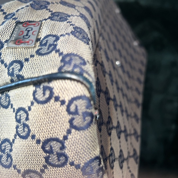 Gucci Web Sherry Line Tote - Picture 9 of 12